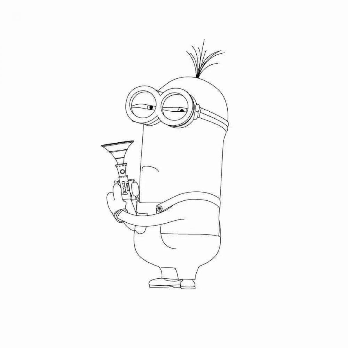 Despicable me 2 incredible coloring book