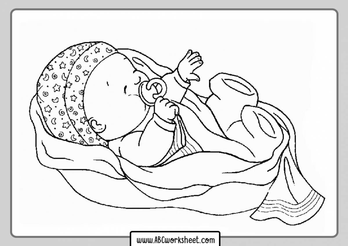 Coloring pages for dolls