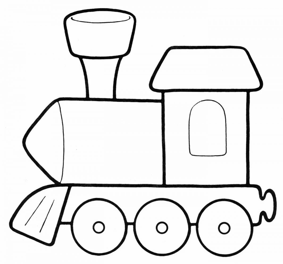 Living train without wheels