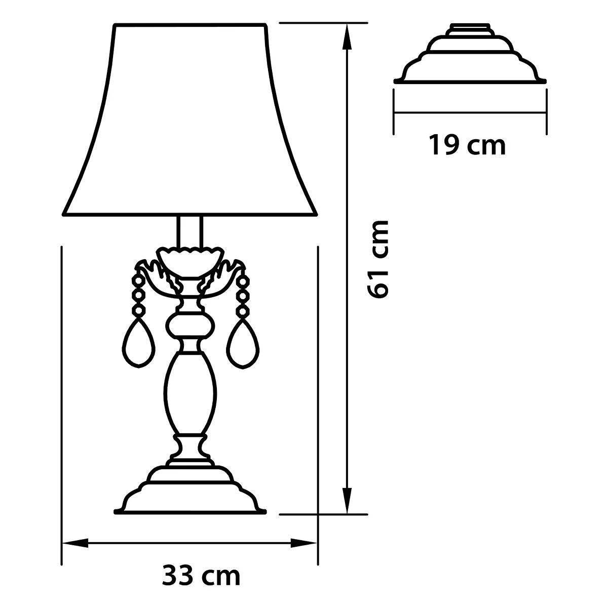 Exquisite floor lamp coloring for kids