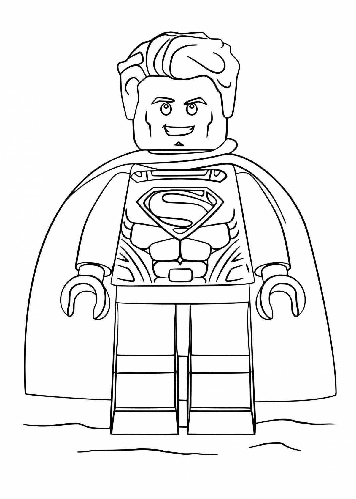 Величественные супергерои lego men
