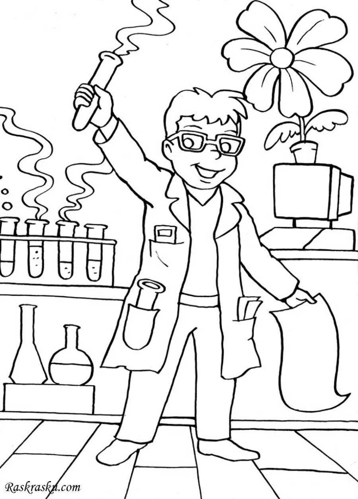 Sweet 1st grade profession coloring pages