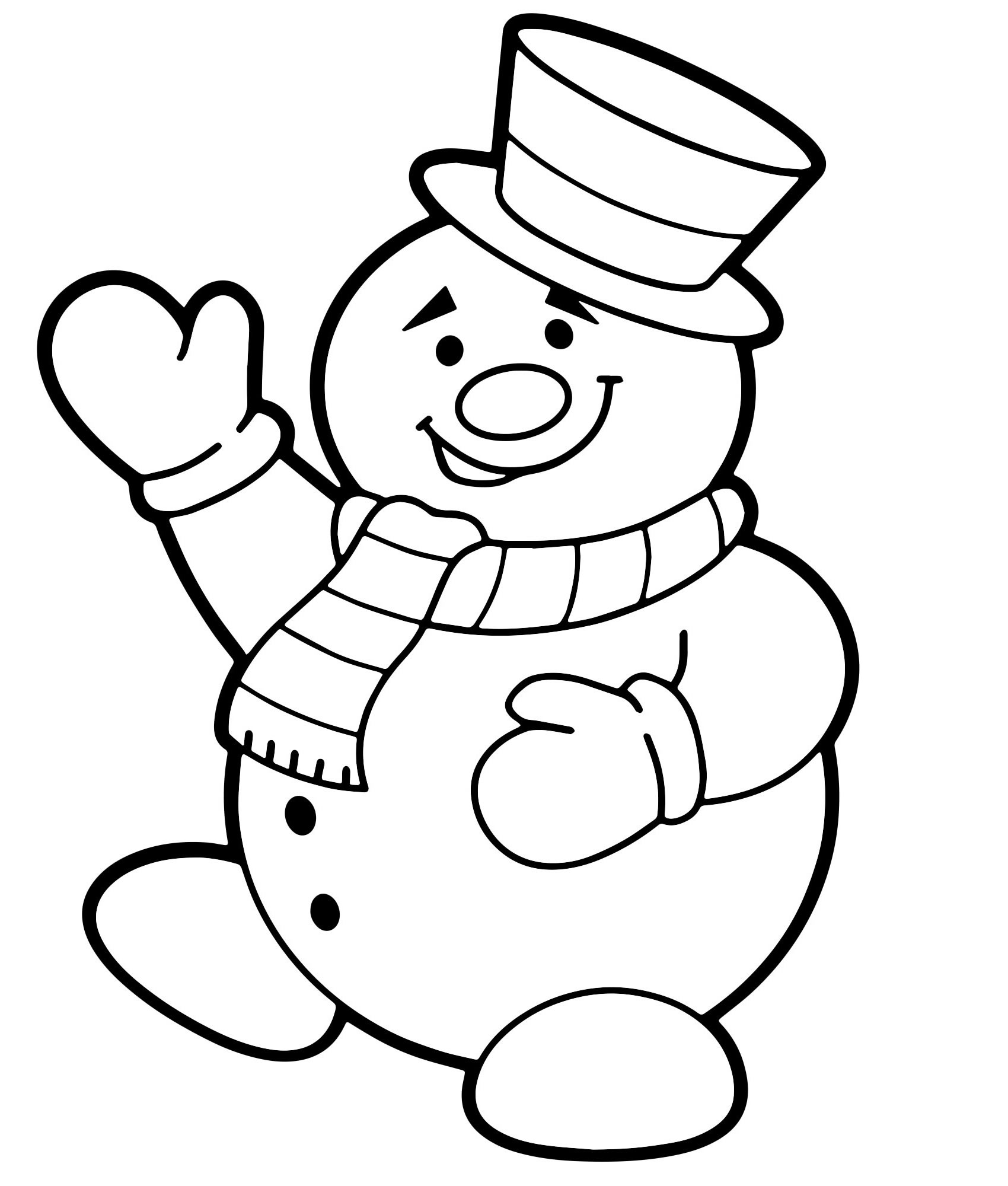 Snowman with examples #5