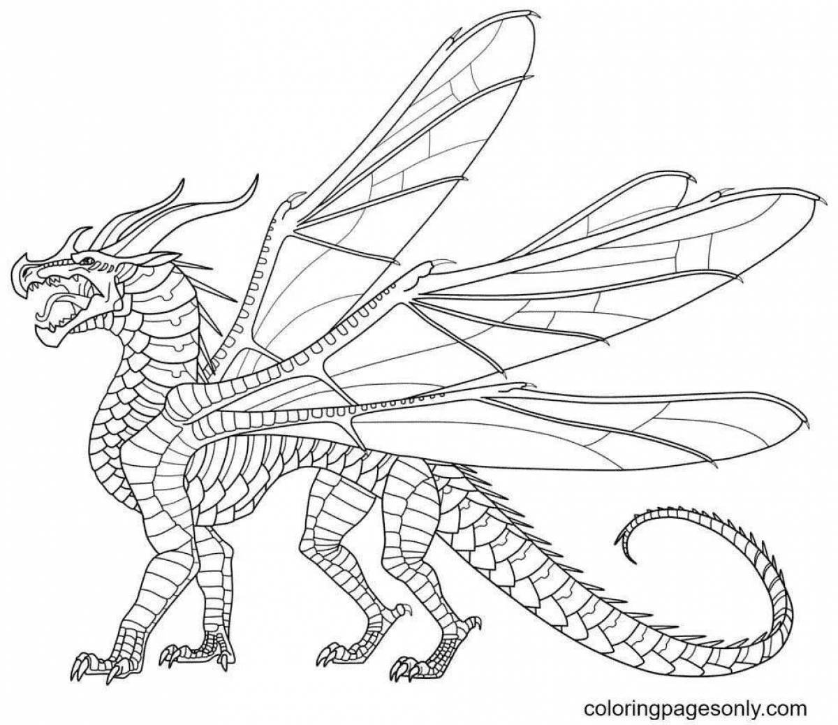 Winged dragon #2
