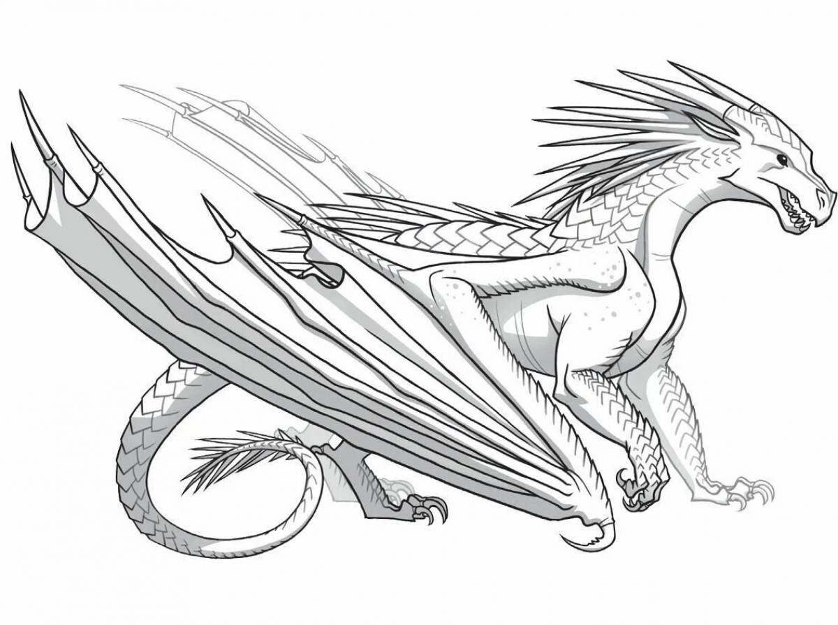Winged dragon #5