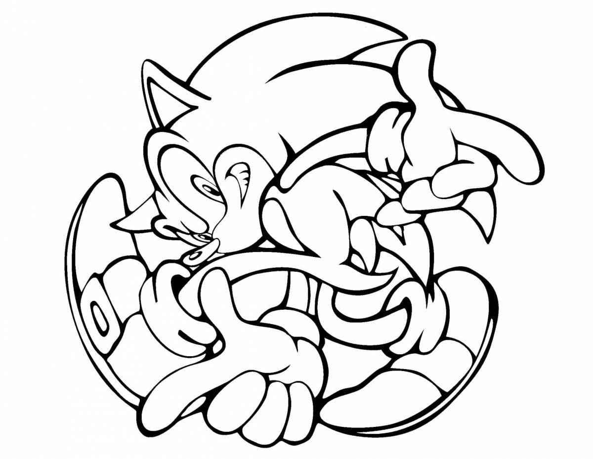 Great mario and sonic coloring book
