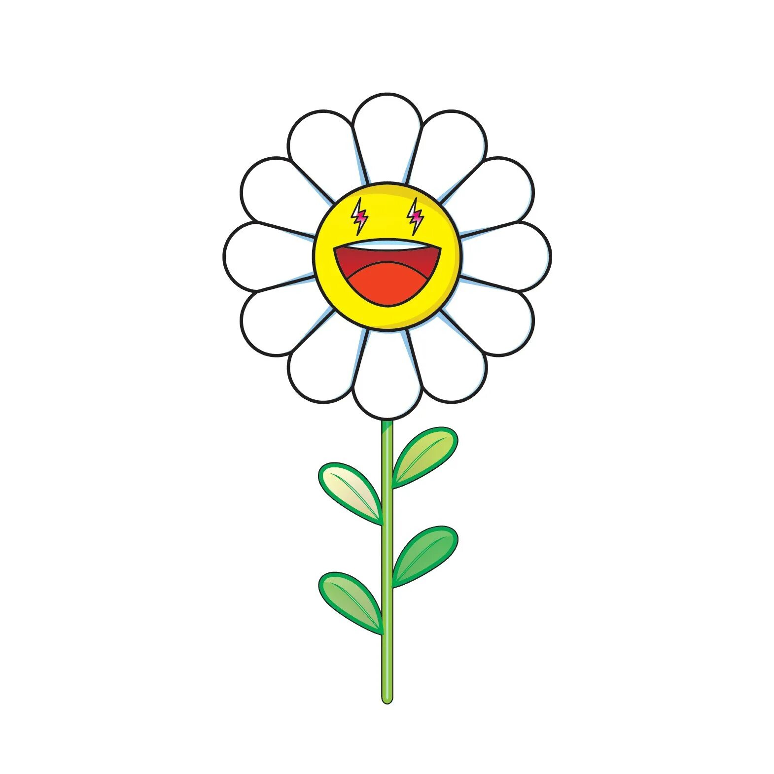 Vivacious coloring page flower indie kid