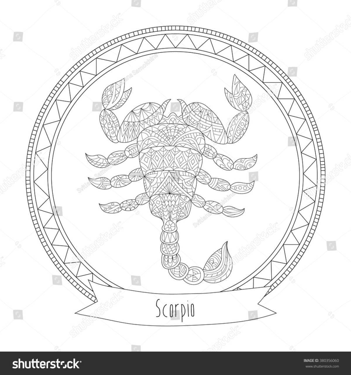 Crayfish alluring coloring page