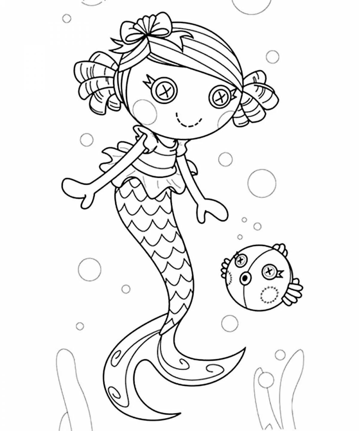 Doll lol little mermaid #1