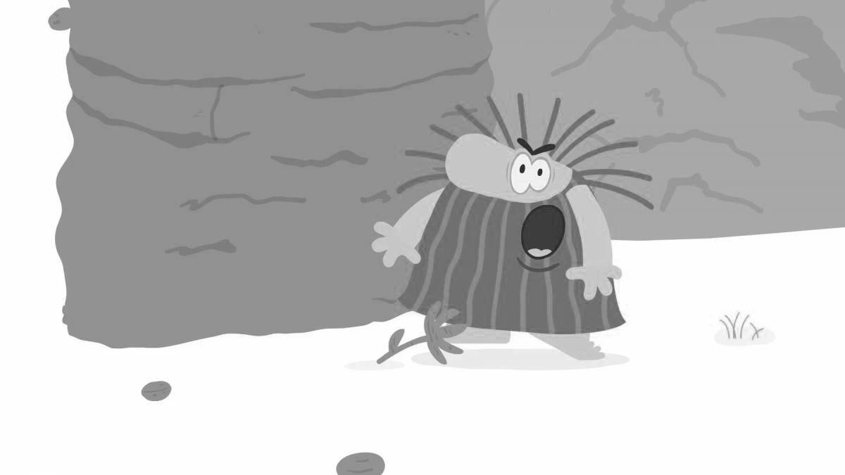 Photo Funny cartoon bodo beardo