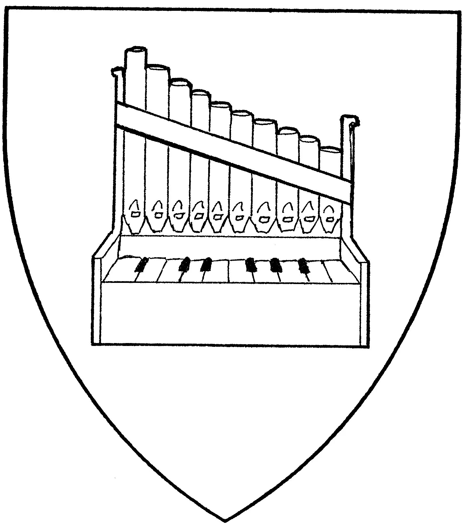 Organ musical instrument #7