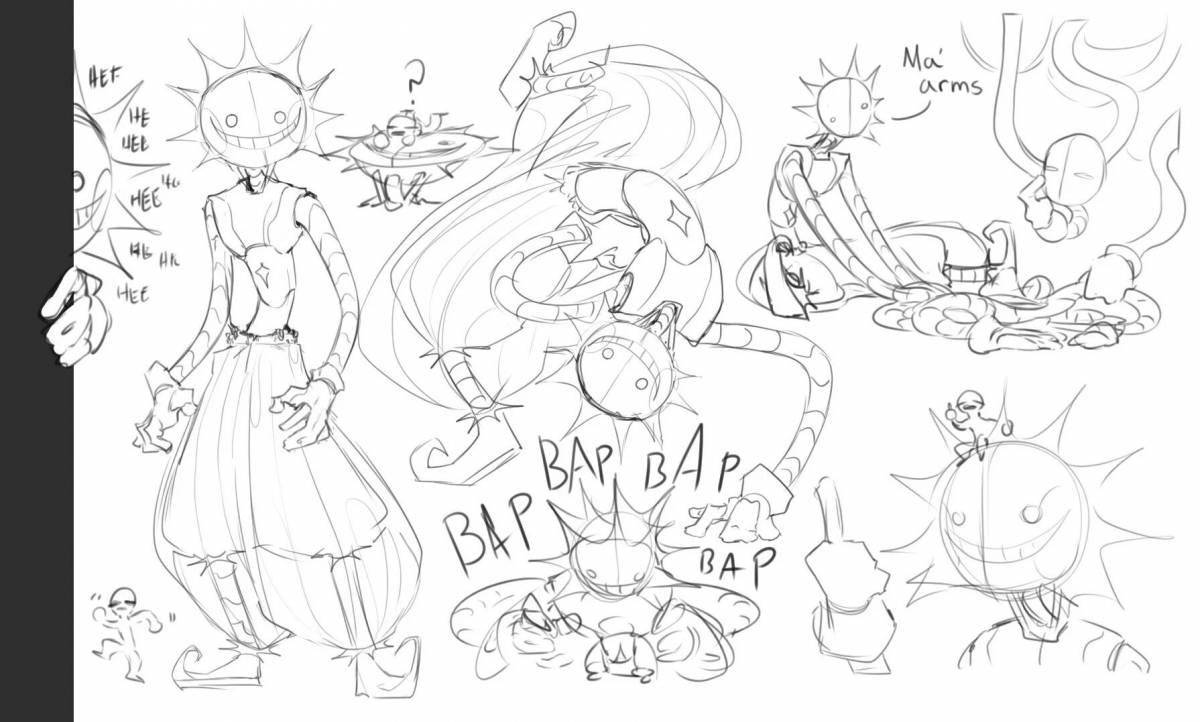 Fancy moondrop and sanddrop coloring