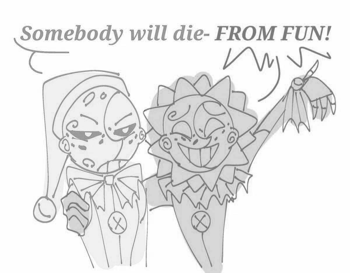 Moondrop and sanddrop mystical coloring