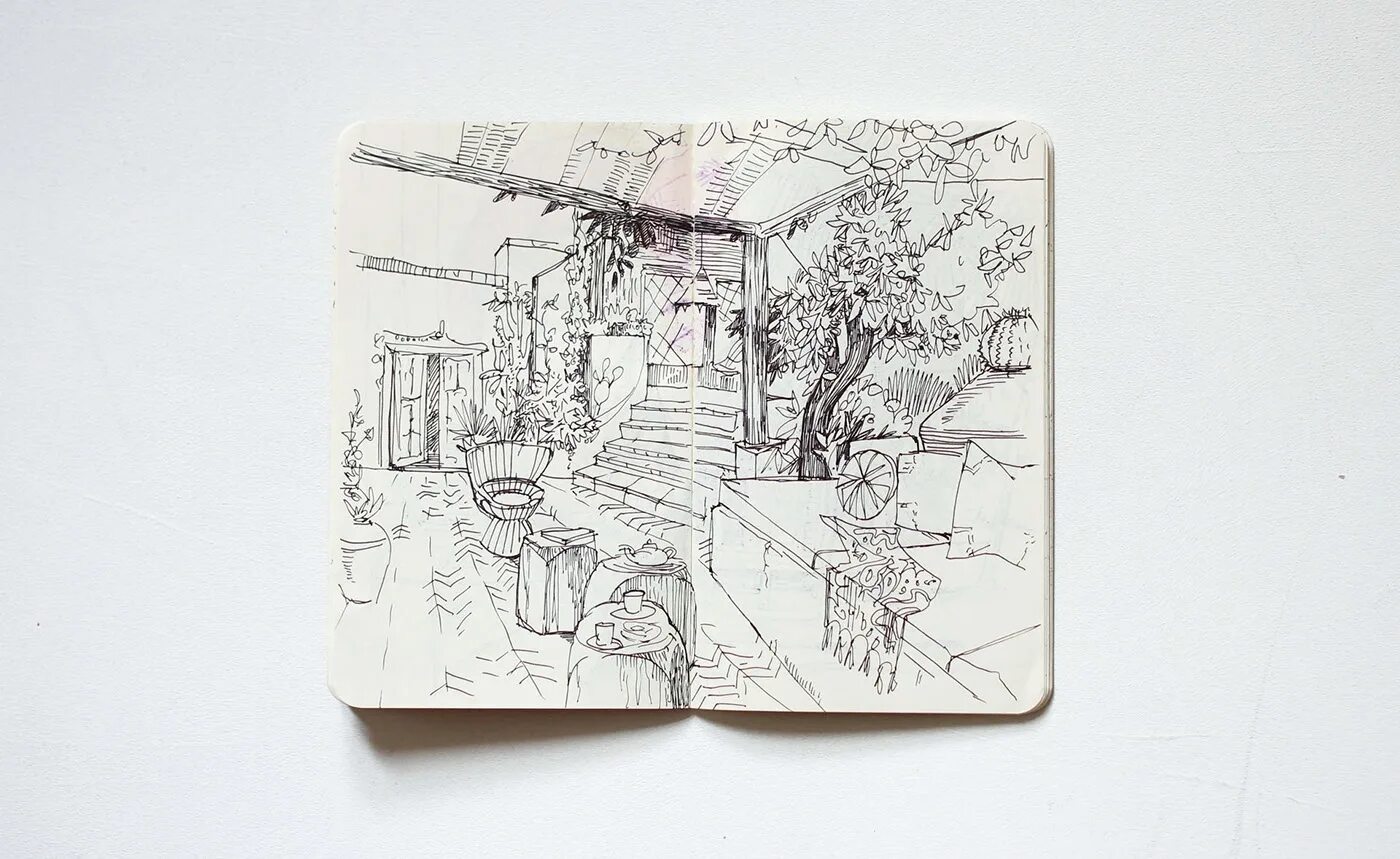 Delightful sketchbook