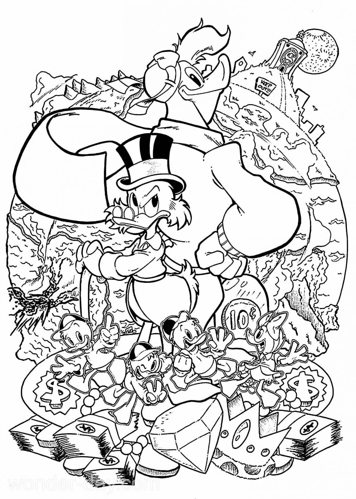 DuckTales 2017 coloring pages