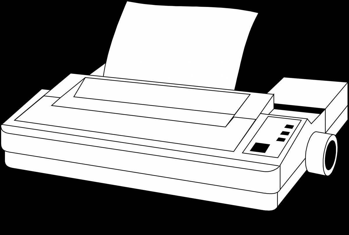 Раскраска принтер. Принтер раскраска для детей. Раскраски для мини принтера. Раскраска для термопринтера.