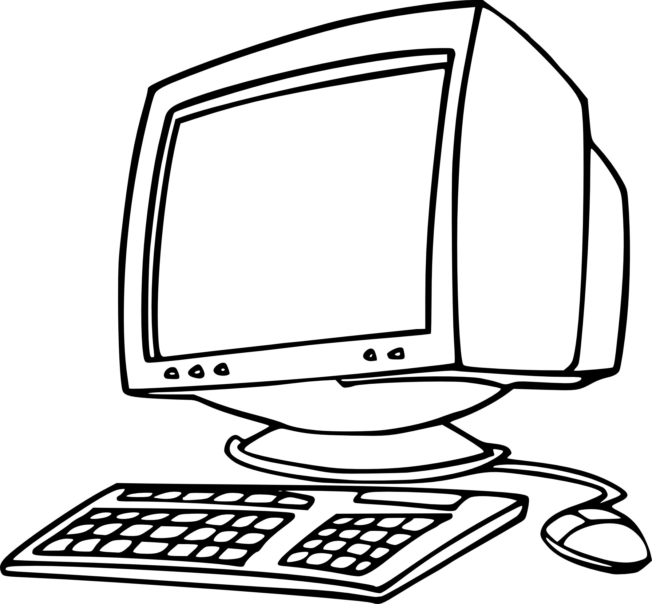 Computer and phone creative coloring book