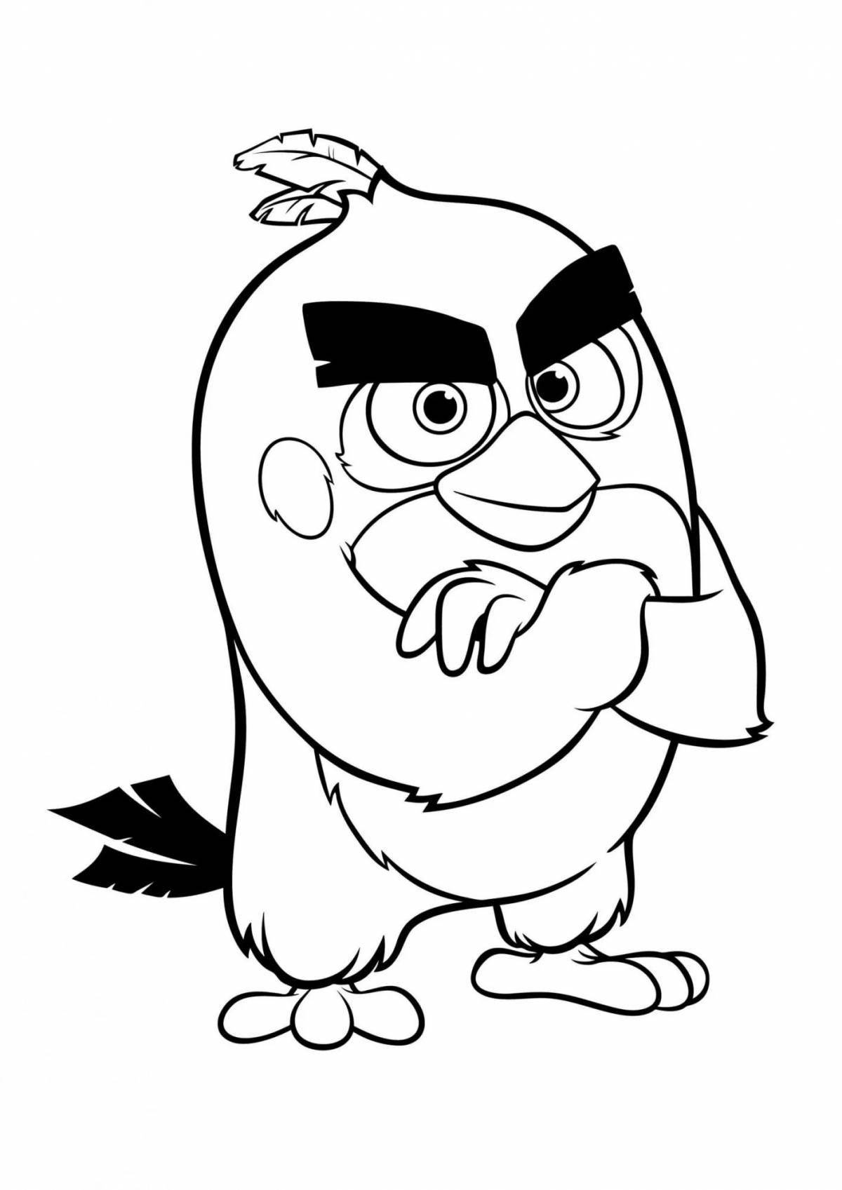 Photo Angry birds 2 bright coloring