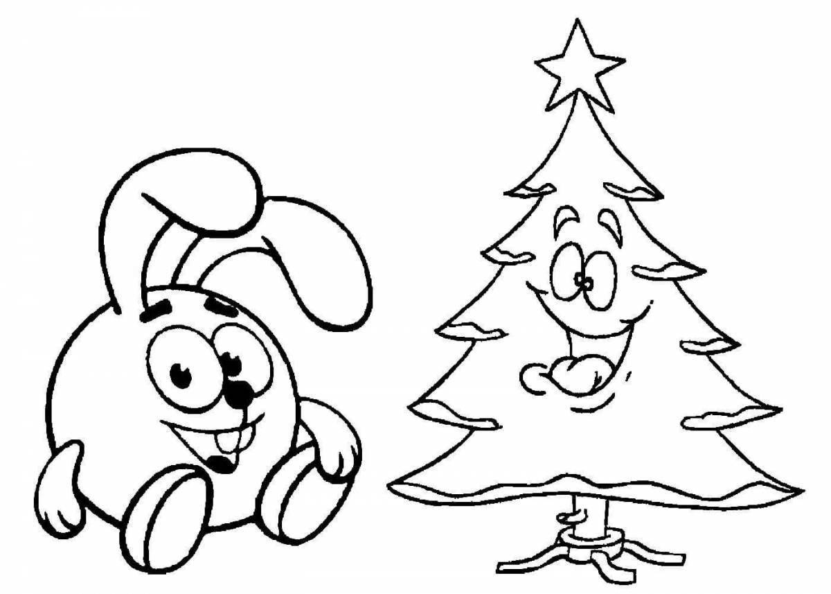 Children's Christmas coloring for great kids