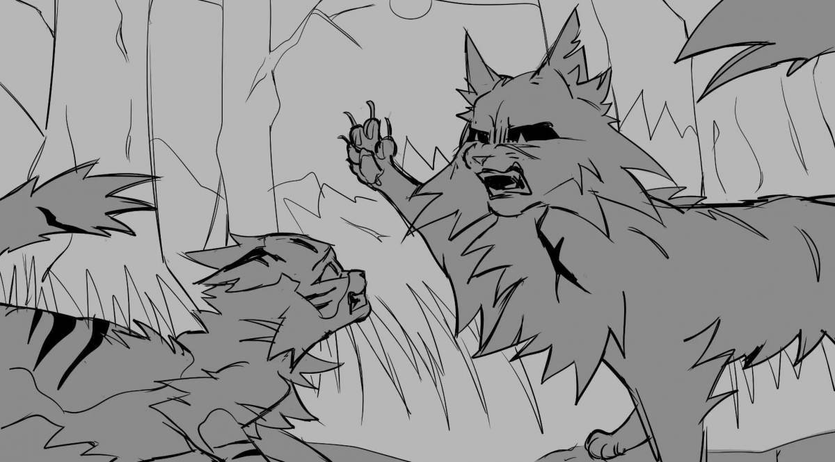 Ferocious death warrior cat coloring pages