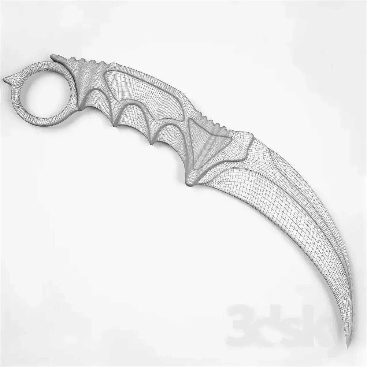 Karambit hit from confrontation