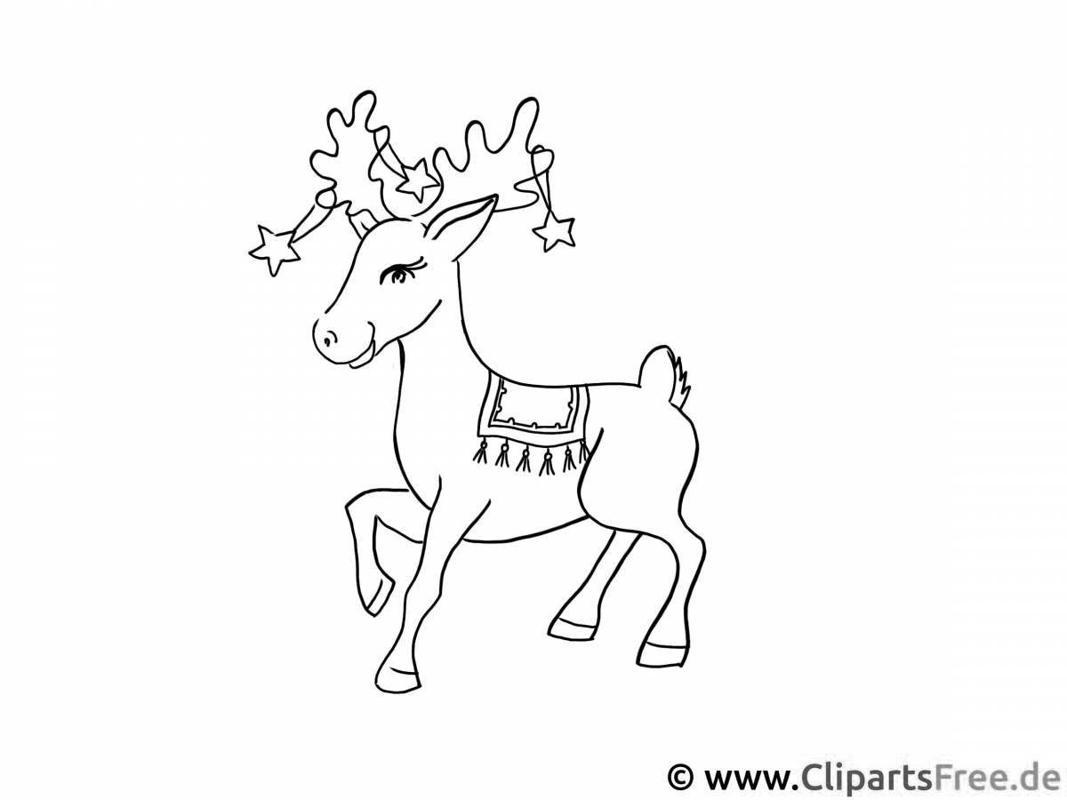 Coloring page glorious budge silverhoof