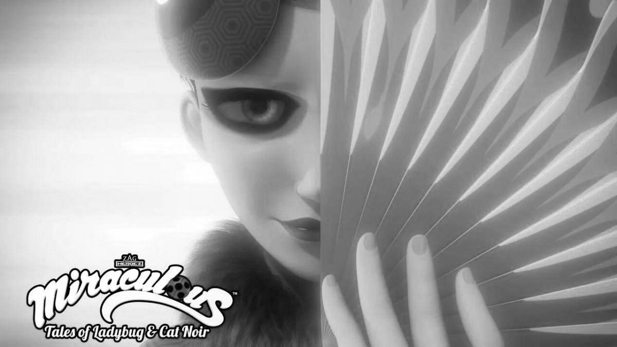 Calm Mayura and hawk coloring page