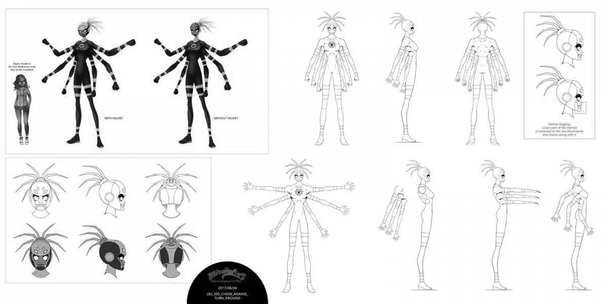 Coloring intensive mayura and hawk