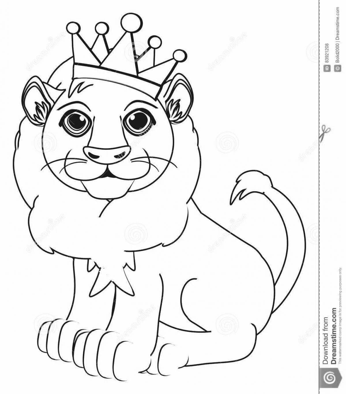 Кошка с короной #2