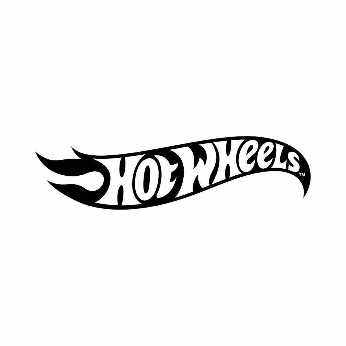 Яркая иконка hot wheels
