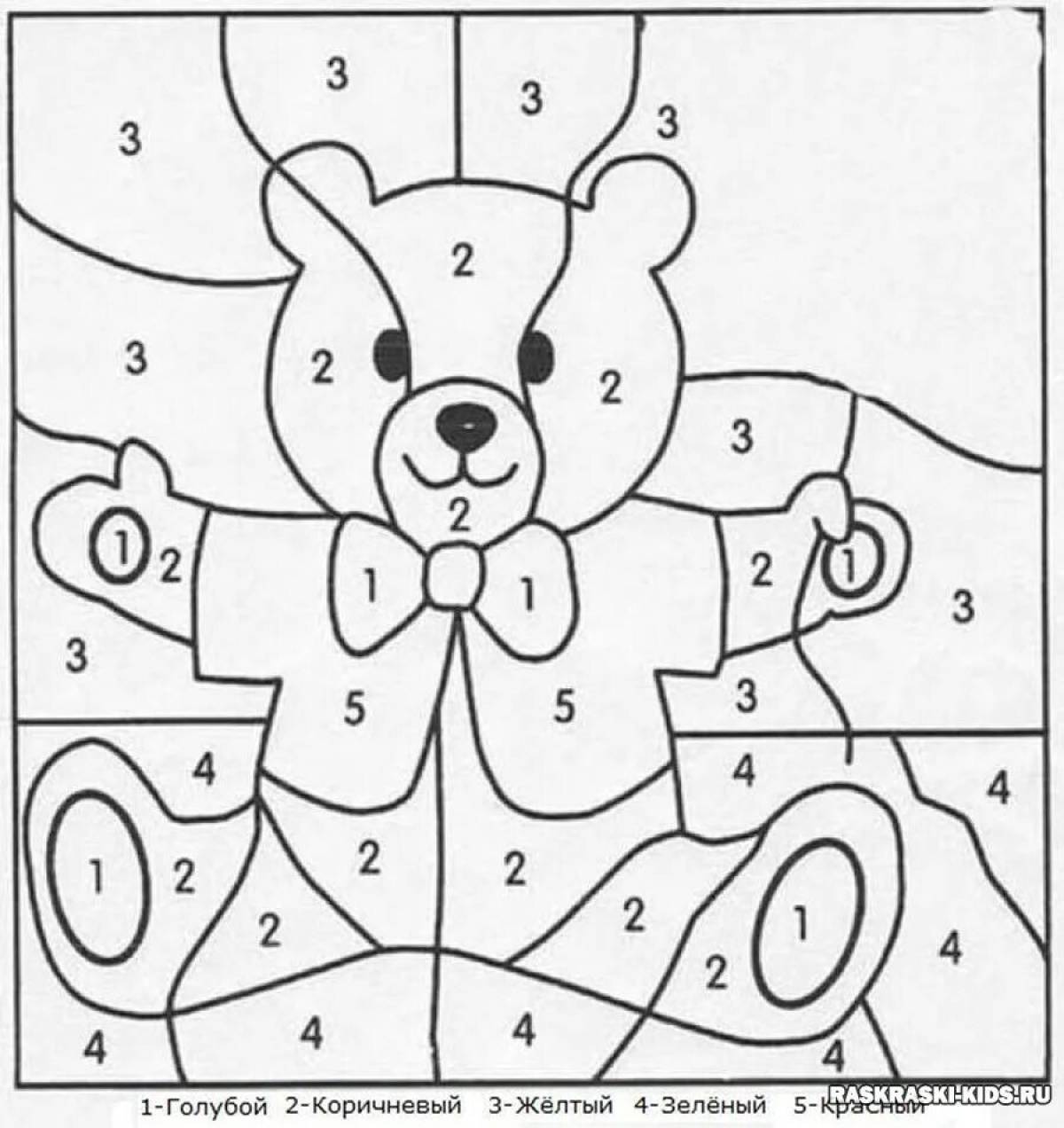 Bear by numbers #3