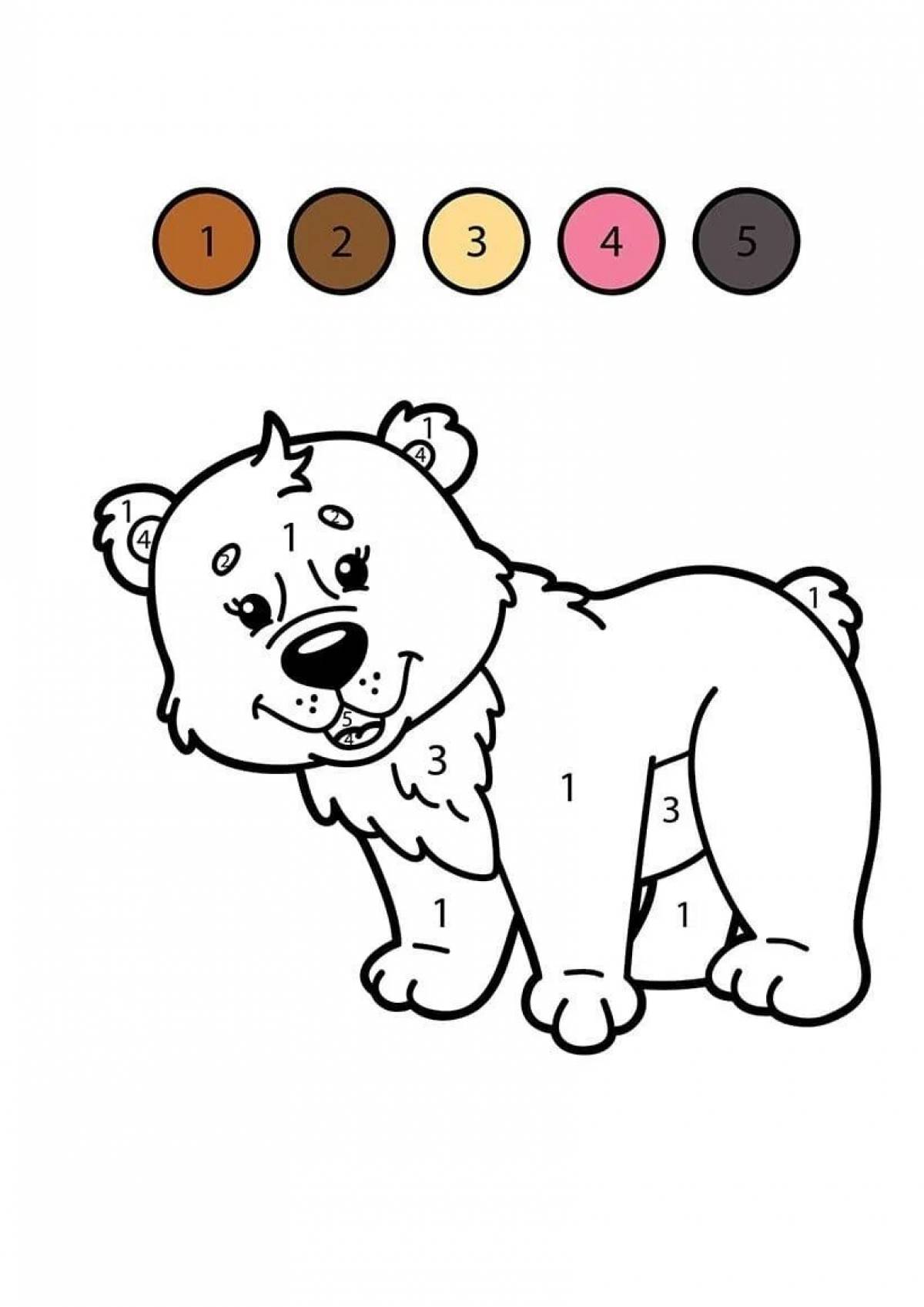 Bear by numbers #4