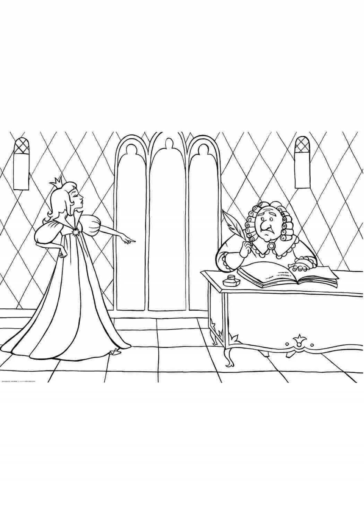 Live coloring twelve months of fairy tale