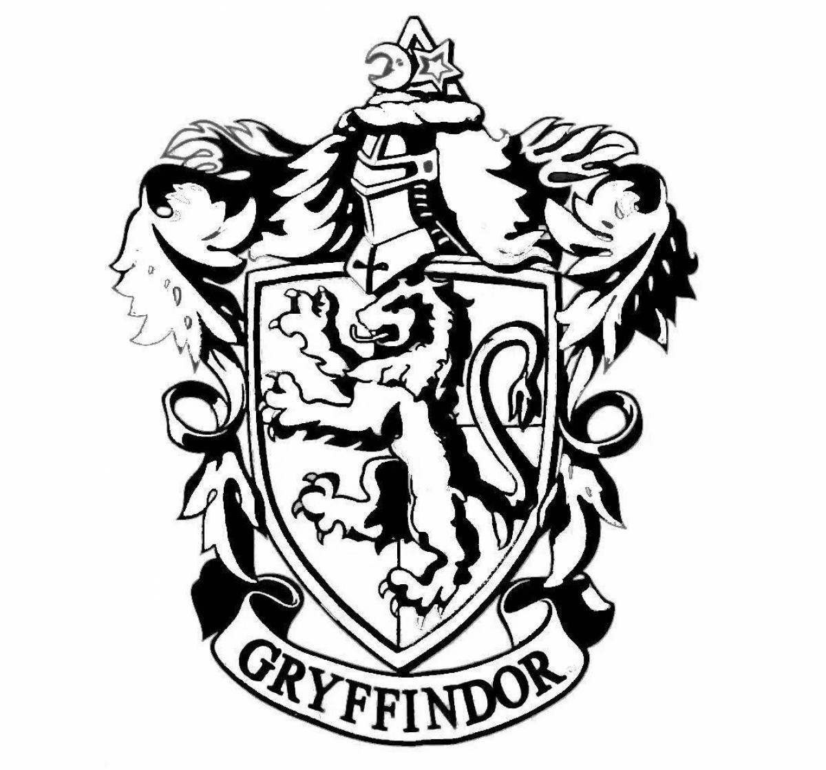 Living Slytherin coloring book