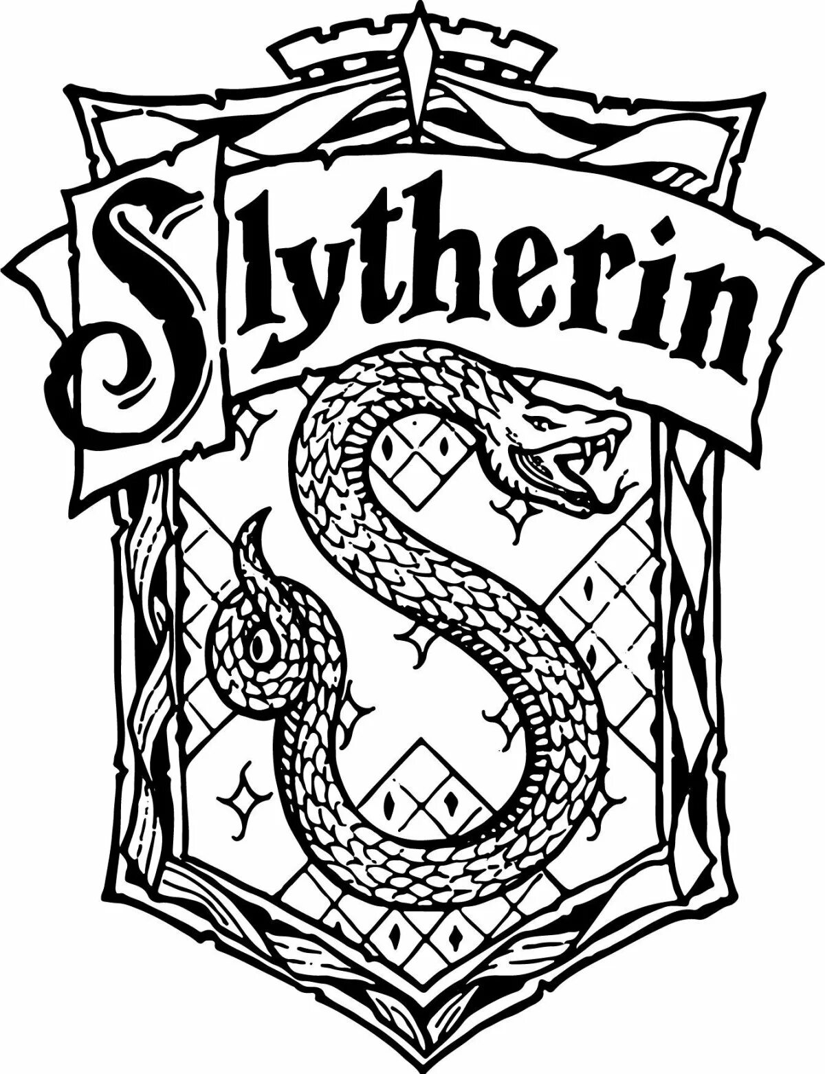 Harry potter slytherin #1
