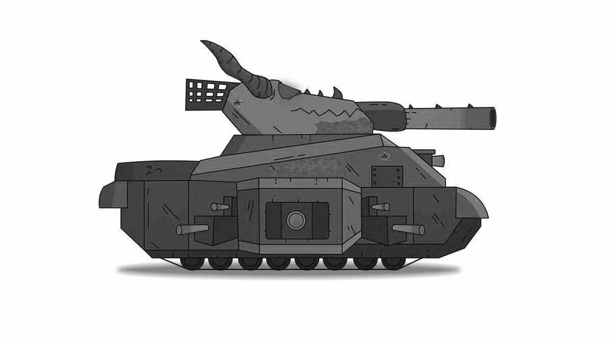 Great coloring ratte tank gerand