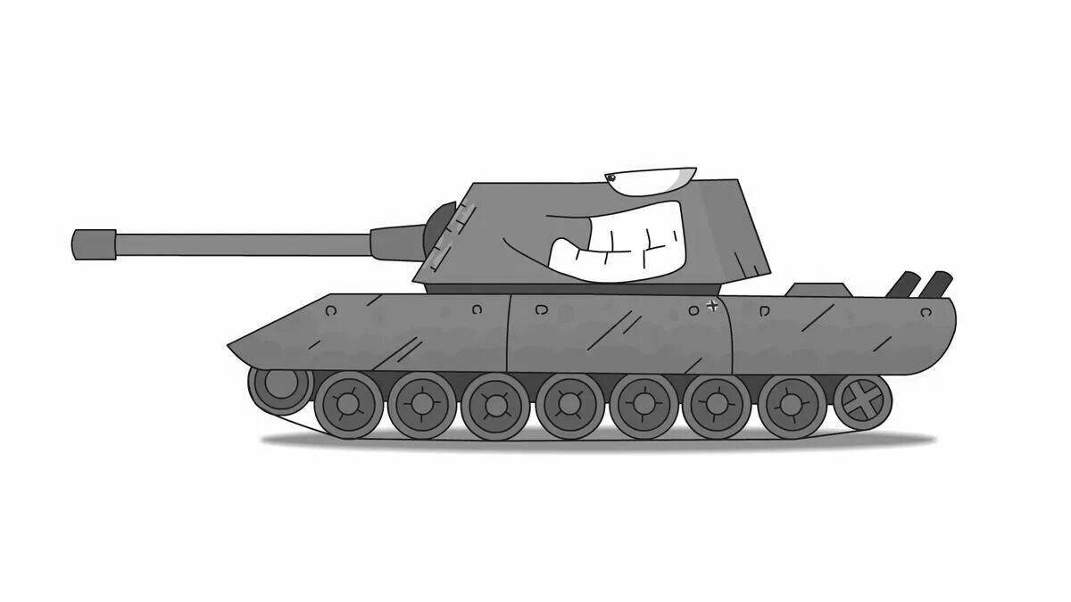 Ratte tank gerand #10