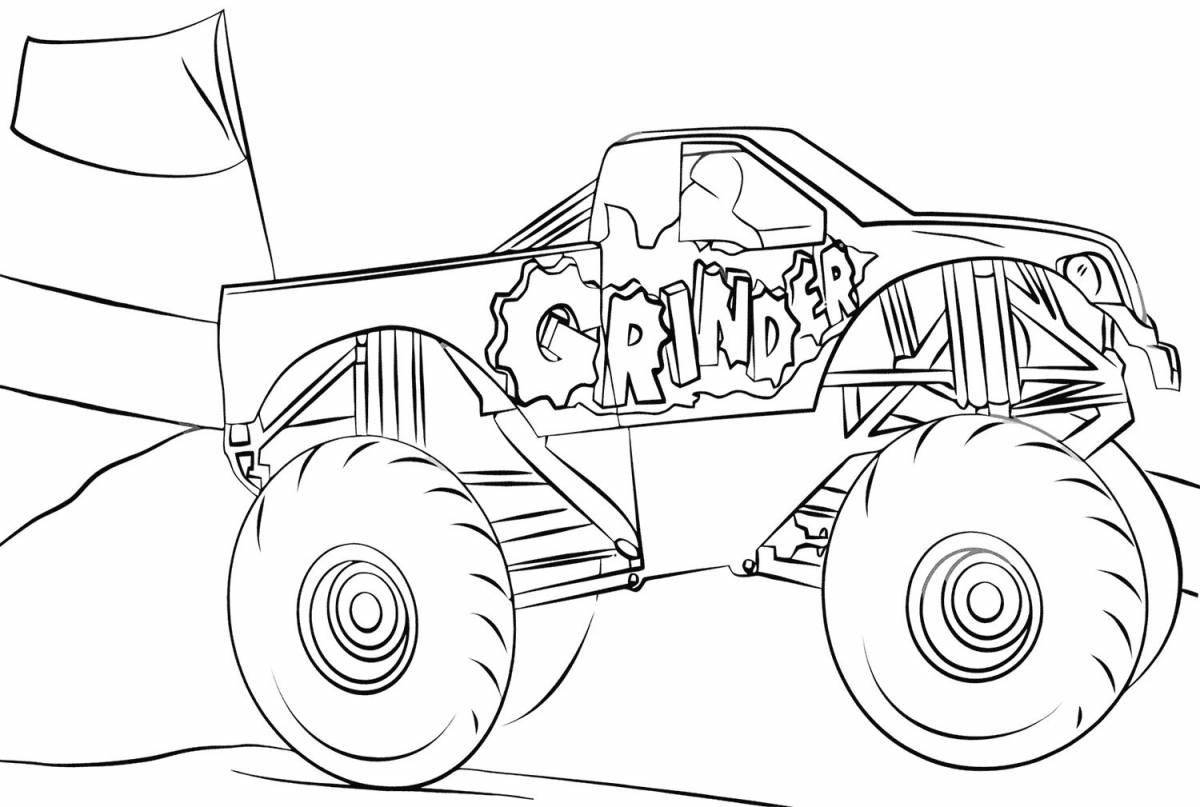 Photo Shark monster truck #5