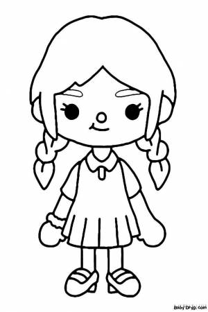 Coloring Pages Girls from tok boka (39 pcs) - download or print for