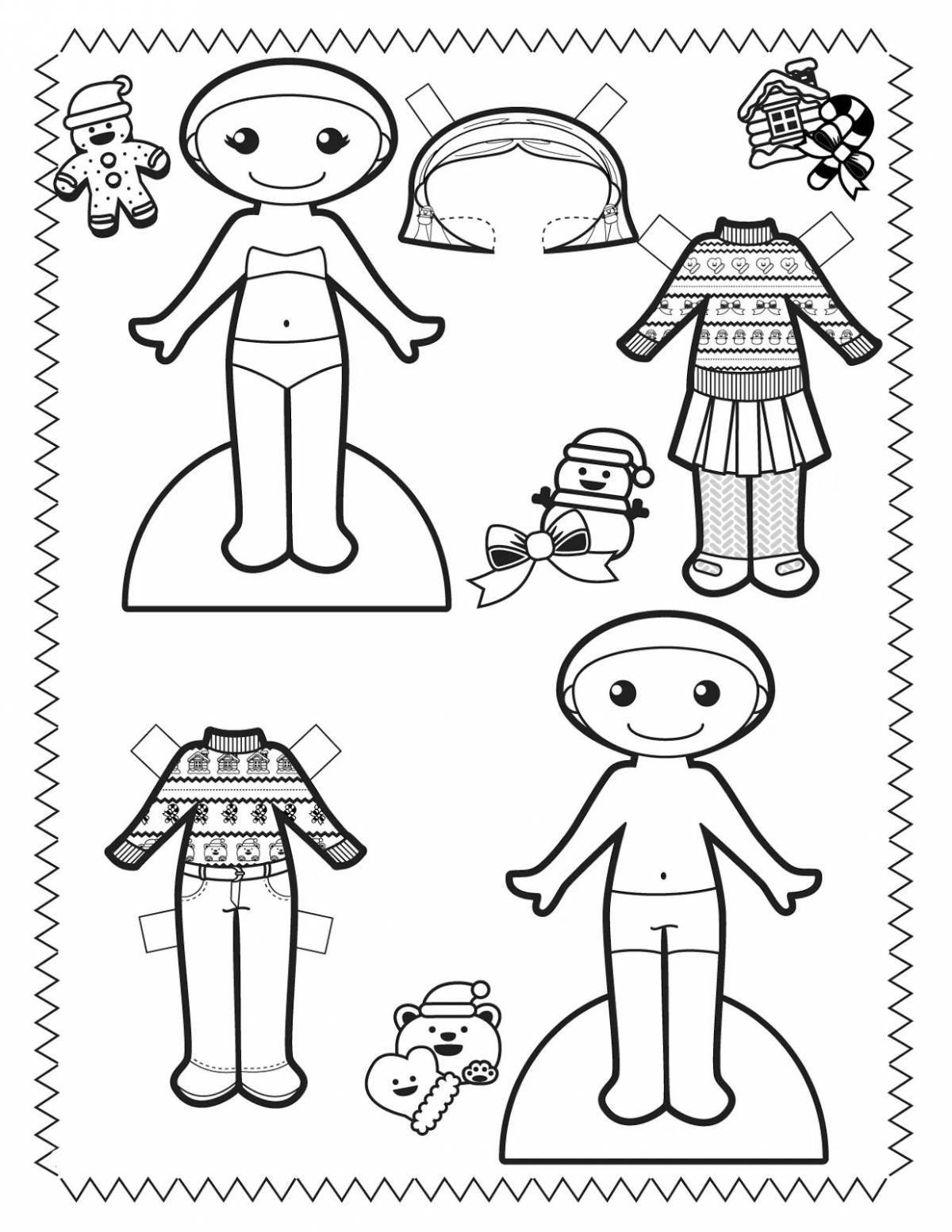 Paper boy dolls #2