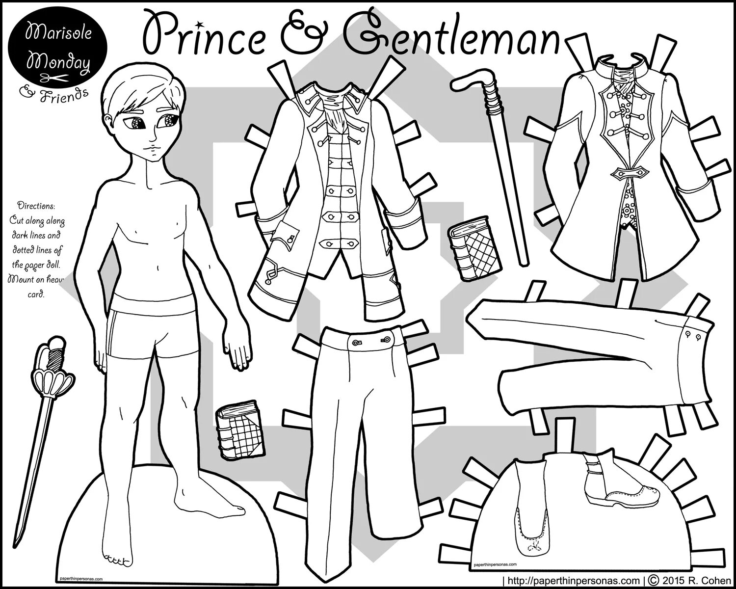 Paper boy dolls #19