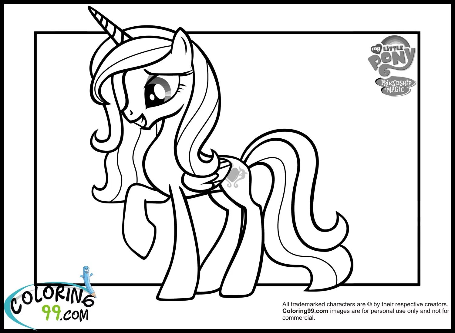 Jovial malital pony coloring game