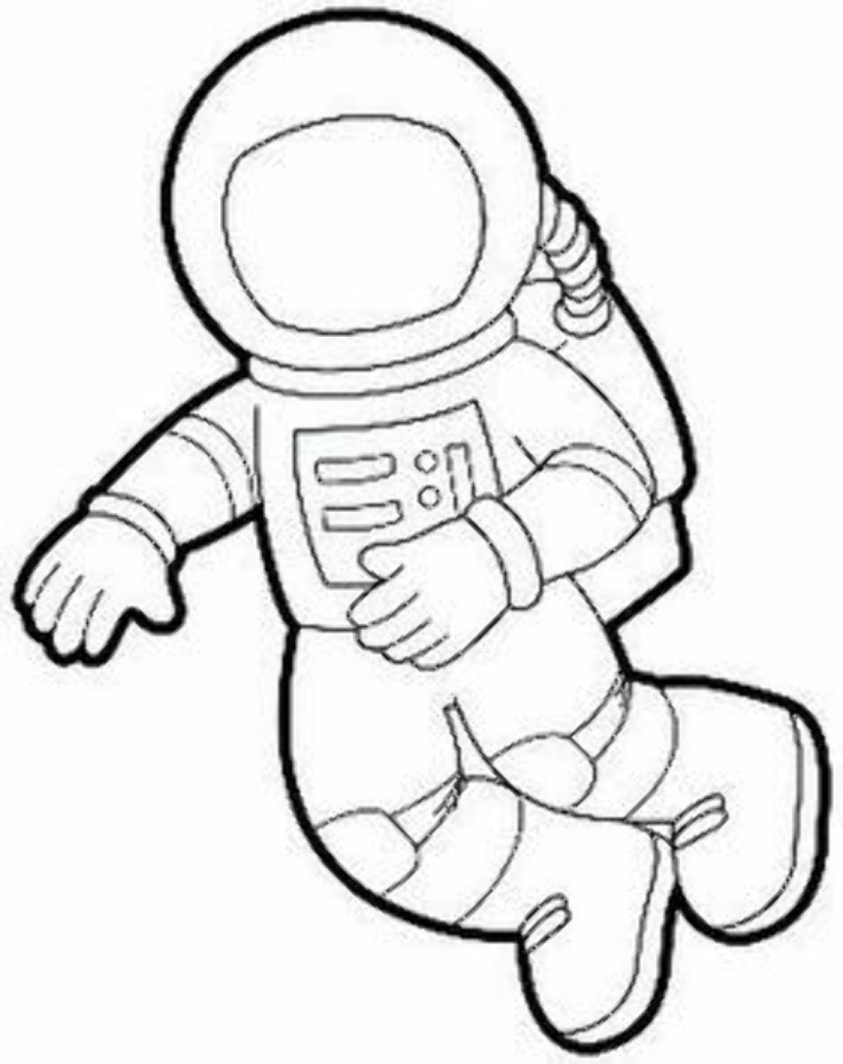 Amazing spacesuit astronaut