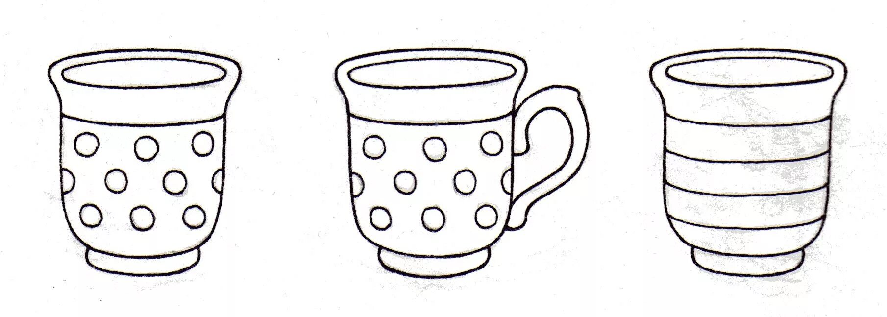 Polka dot mug #9