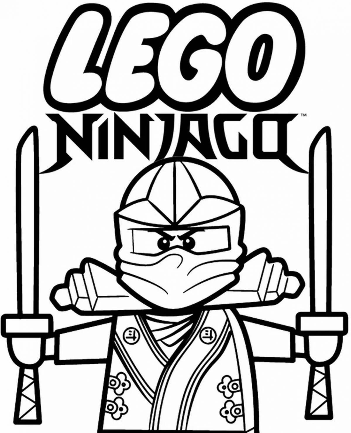Great coloring lego ninja turtles