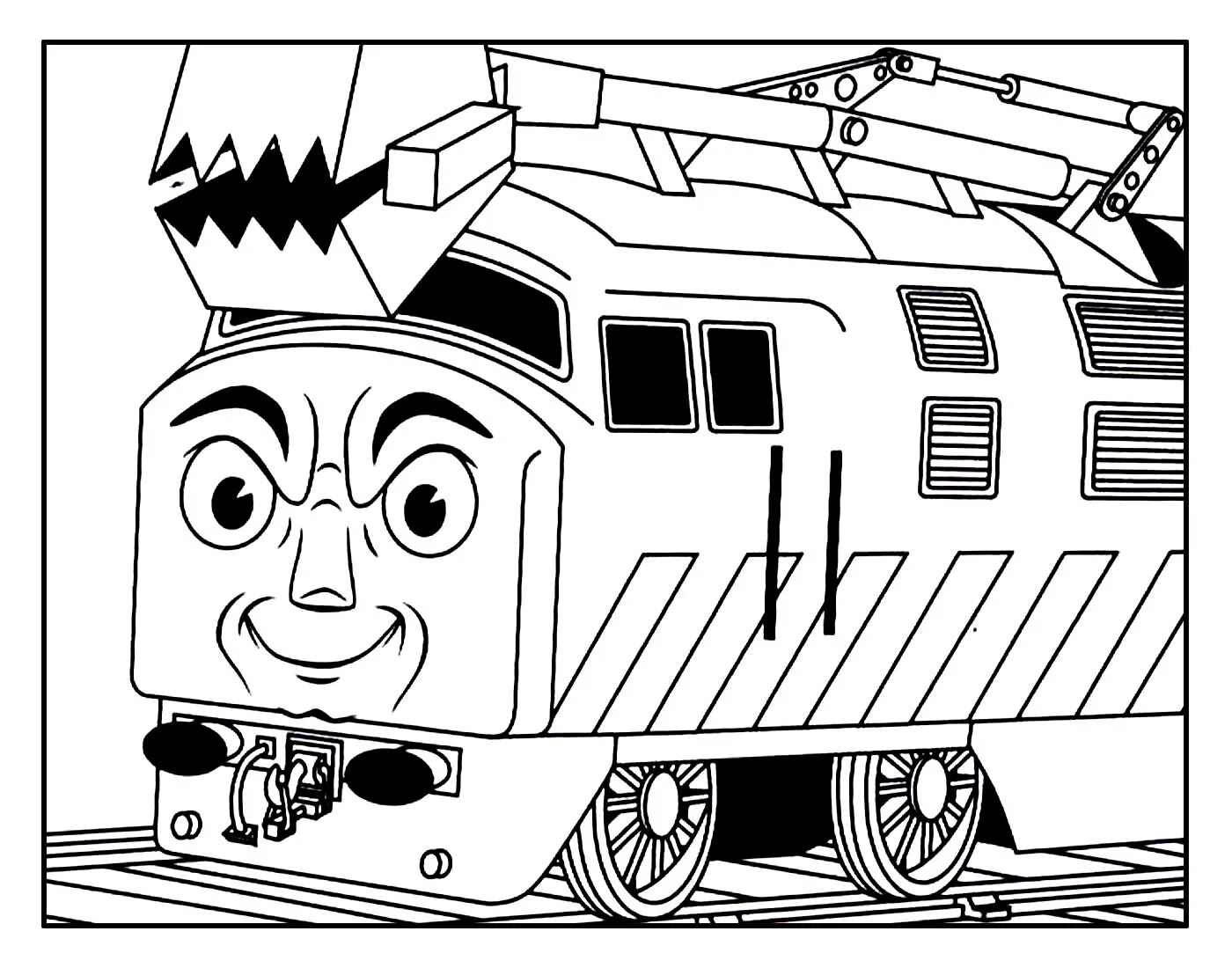 The locomotive thomas scary #4