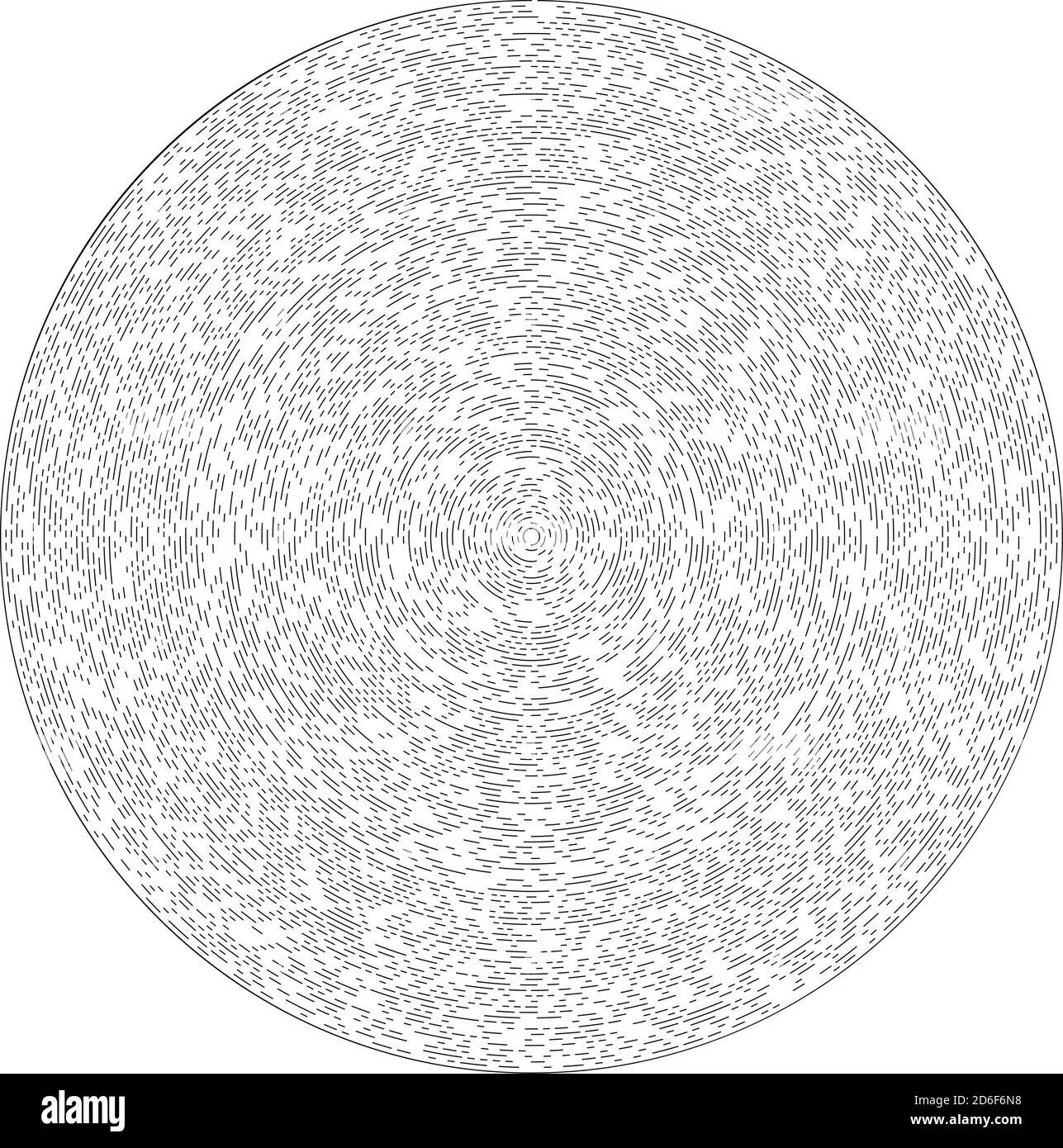 Photo Charming coloring black pen circle