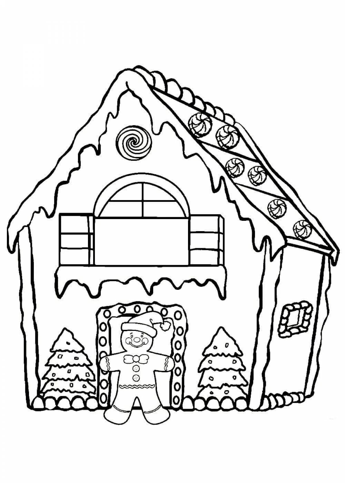 Christmas gingerbread house #4