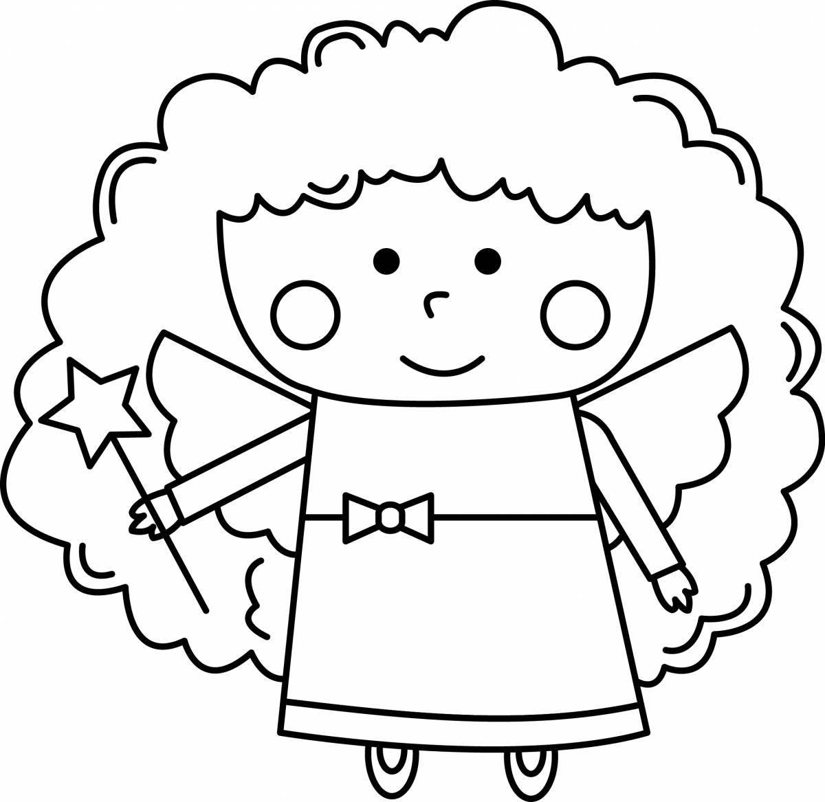 Dazzling tok bok girls coloring pages