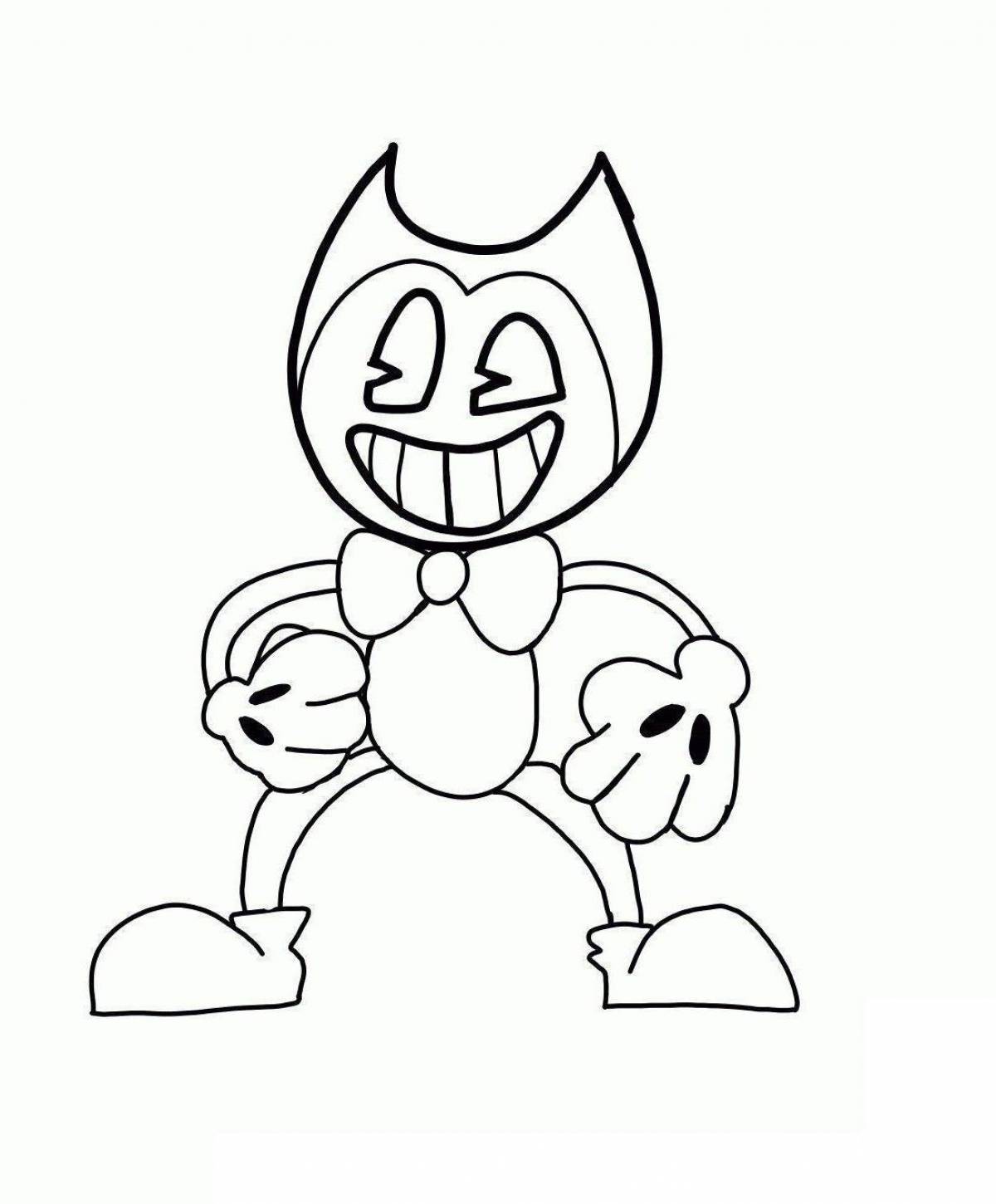 Gorgeous coloring of bendy